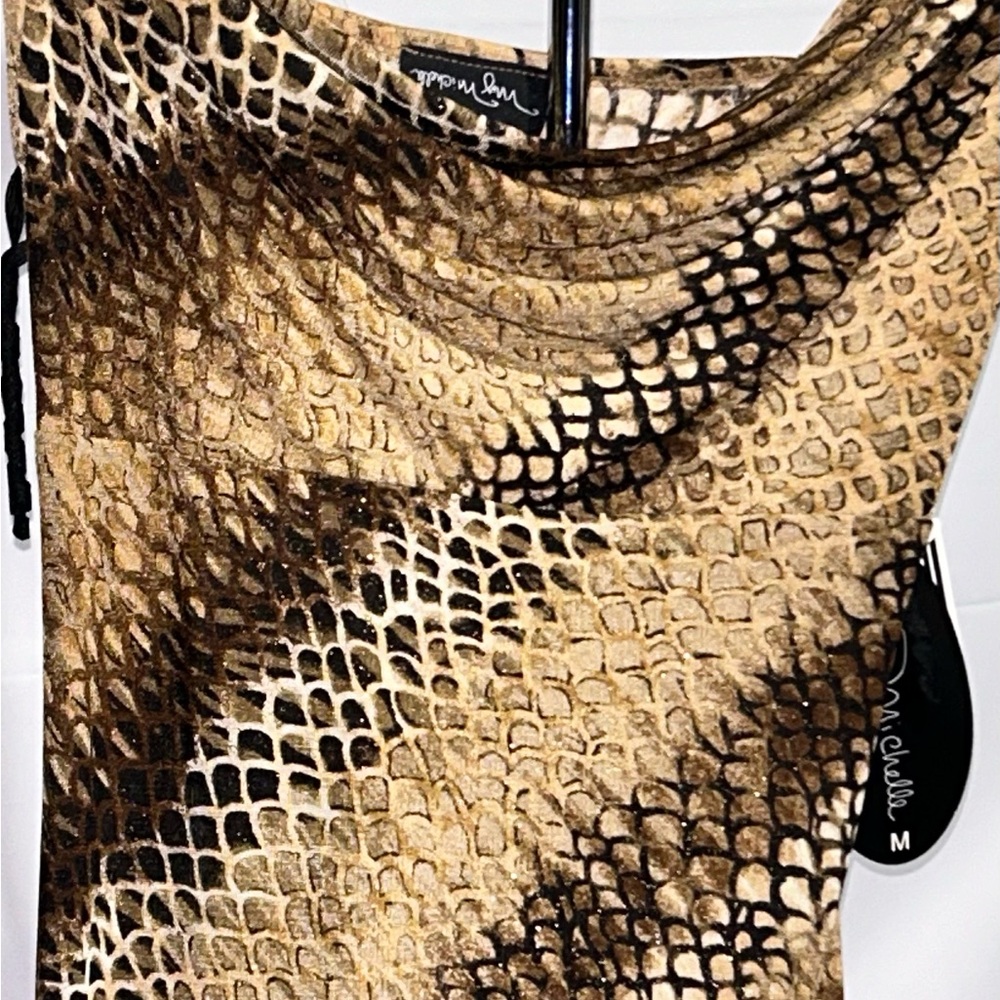 Animal Print Midi Dress